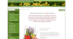 Desktop Screenshot of flowersbyheavenscentllc.com